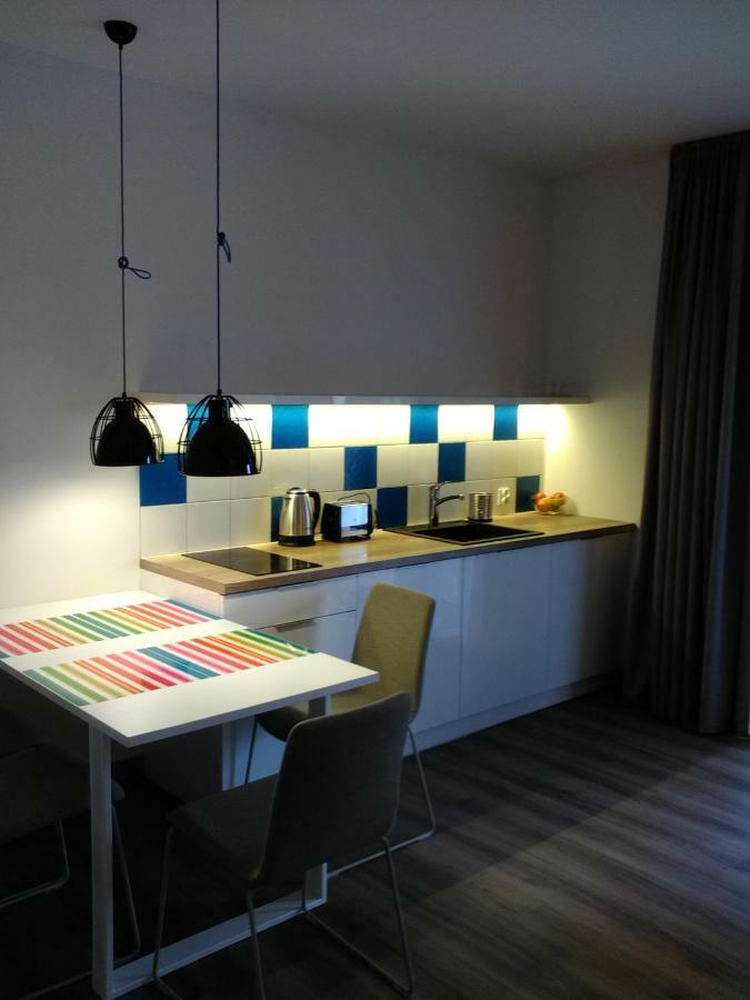 Apartament Niebieski W Kompleksie 5 Morz Sianozety Dış mekan fotoğraf